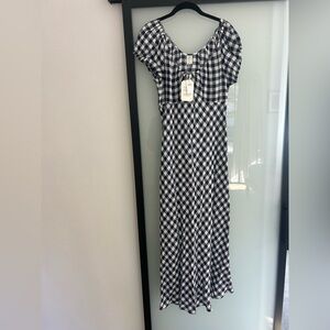 Gap x Doen Checkered Dress - Size Medium